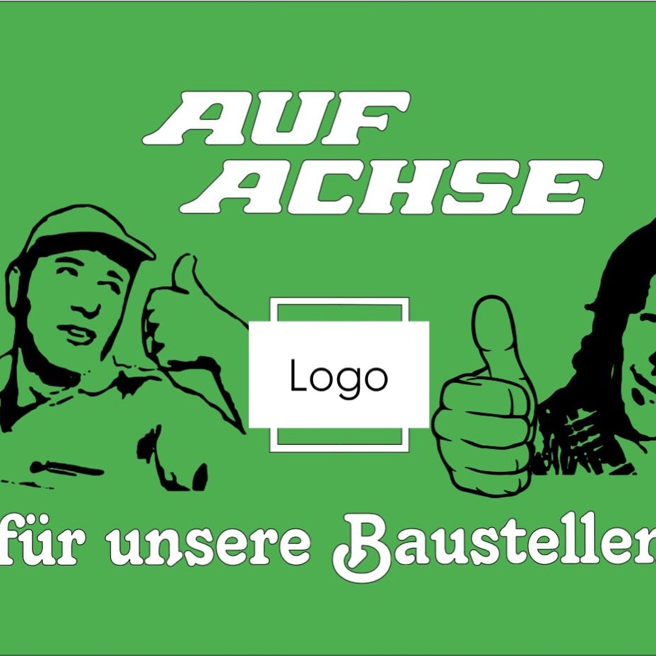 Aufkleber nach Foto